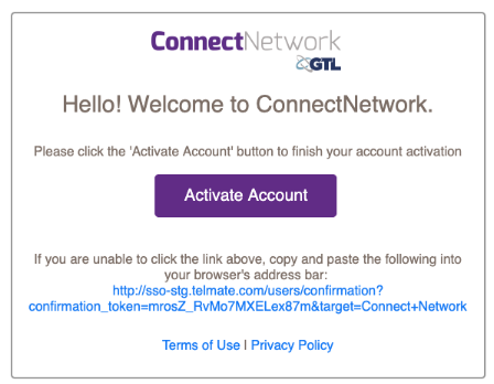 How to Activate ConnectNetwork Account