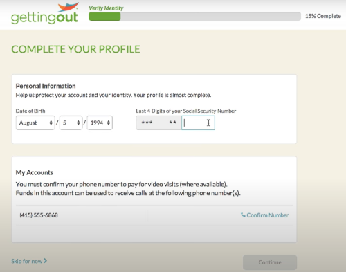 How to Verify Your GettingOut Account