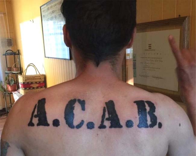 A.C.A.B Tattoo