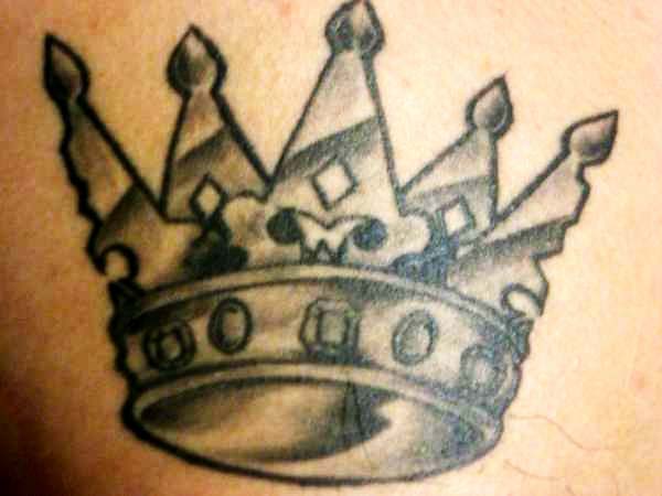 Five-Point Crown Tattoo
