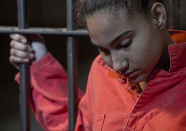 Young Girl Inmate