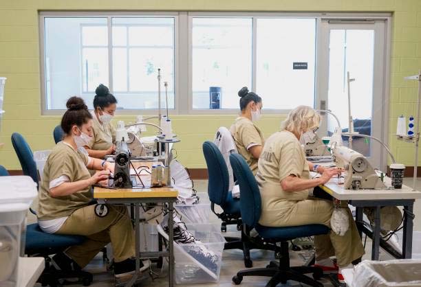sewing in jail by women prisoners